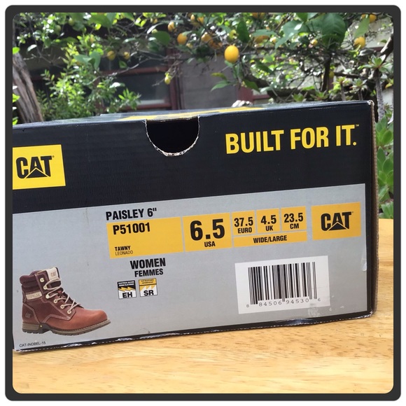 Caterpillar Paisley work boots, 6.5 wide - Picture 10 of 12